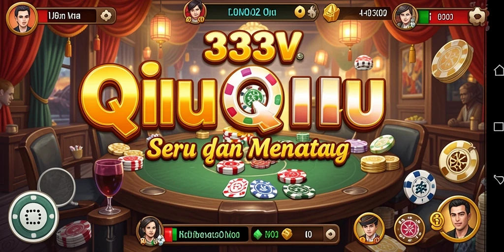 Tampilan gameplay QiuQiu yang seru dan interaktif di 333V.