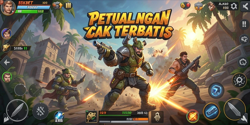 Gameplay 55KBET yang menegangkan dan seru.