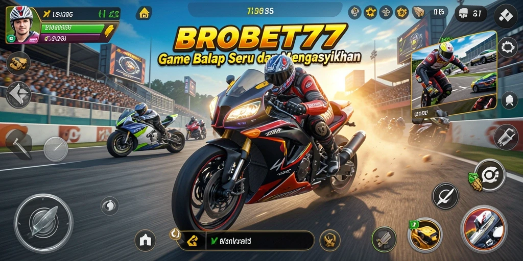 Tampilan gameplay BROBET77 yang penuh aksi dan mendebarkan.