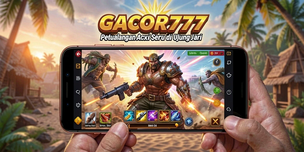 Gameplay GACOR777 yang penuh aksi dan tantangan seru.