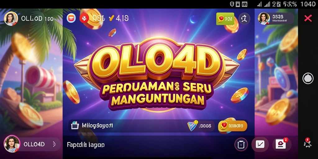 Tampilan menarik dari OLLO4D dengan gameplay slot yang seru.