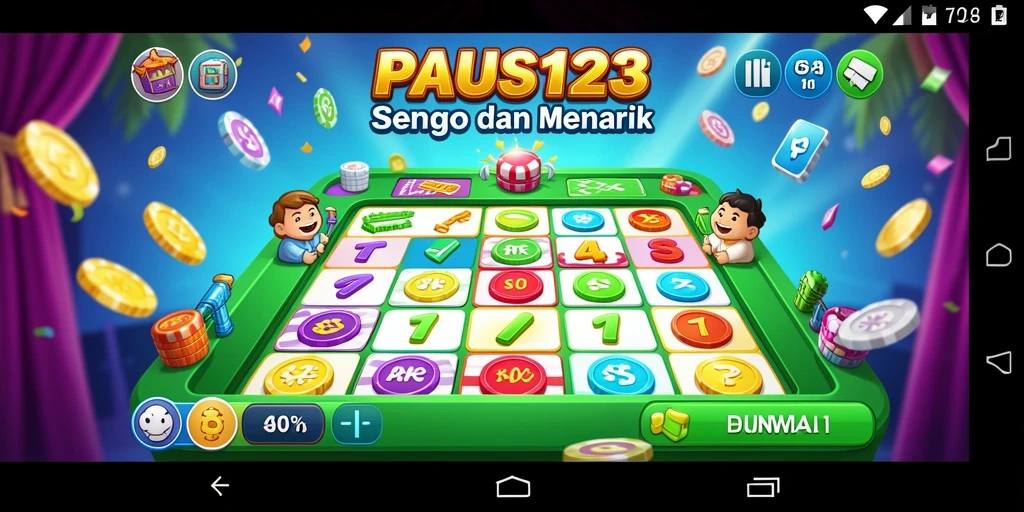 Tampilan permainan Bingo PAUS123 yang seru dan interaktif.