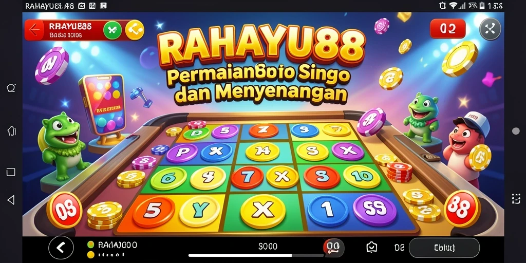 Tampilan gameplay menarik dari RAHAYU88 saat bermain Bingo.