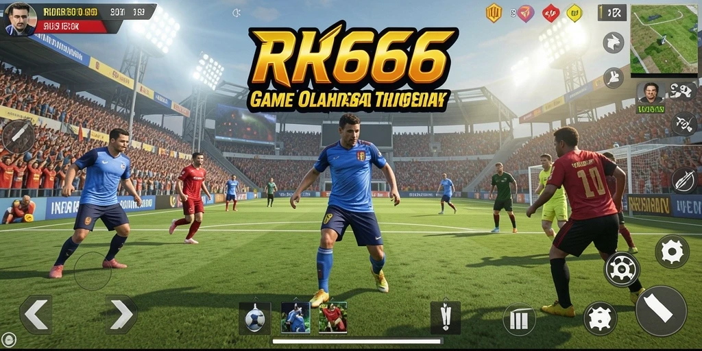 Screenshot gameplay <strong>RR666</strong> menampilkan aksi olahraga seru dan dinamis.