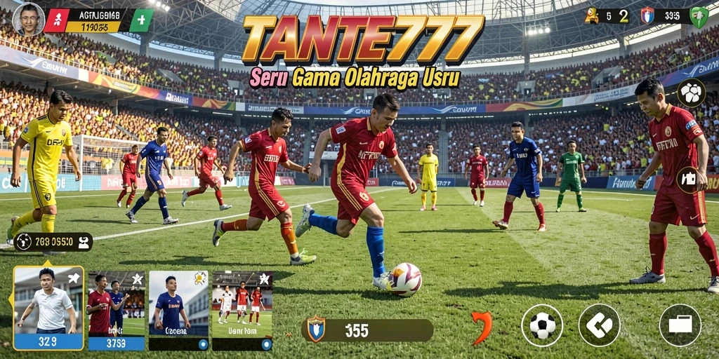 Tampilan gameplay seru dalam TANTE777 dengan grafis memukau.