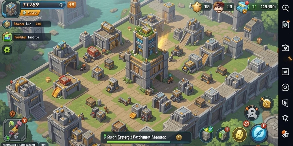 Gameplay seru dengan strategi Tower Defense di TT789.