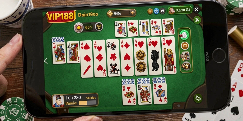 Gameplay seru Domino di VIP188 dengan berbagai fitur menarik.