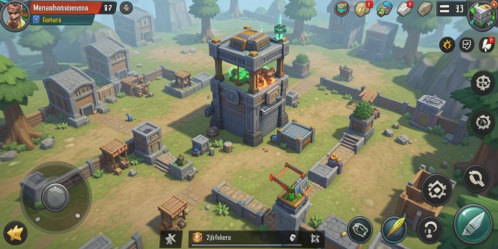 Tampilan menarik gameplay di ZK7 yang seru.